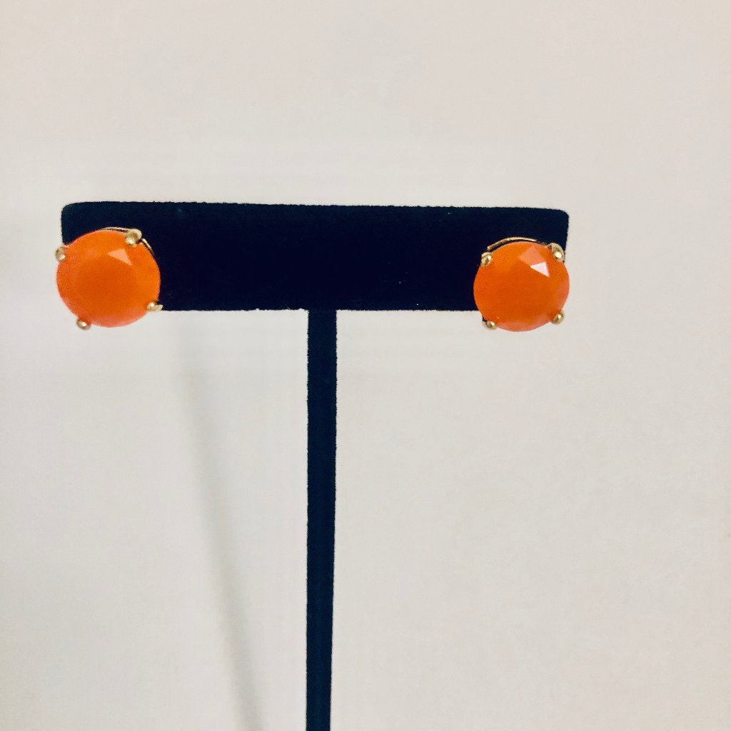 Kate Spade - Gorgeous Neon Orange Gems 18$